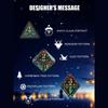 7 Pcs LED Light Electronic Dices with Charging Box Rechargable Glowing Polyhedral Dices Table Game Dices Durable