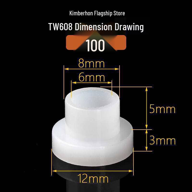 T-Shaped Insulating Sleeve Step-Style Shaft Bushing