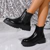 Fashion  Ankle Women's Boots New Round Toe Modern Boots Women High Quality Plus Size Round Toe Best Seller Shoes for Women