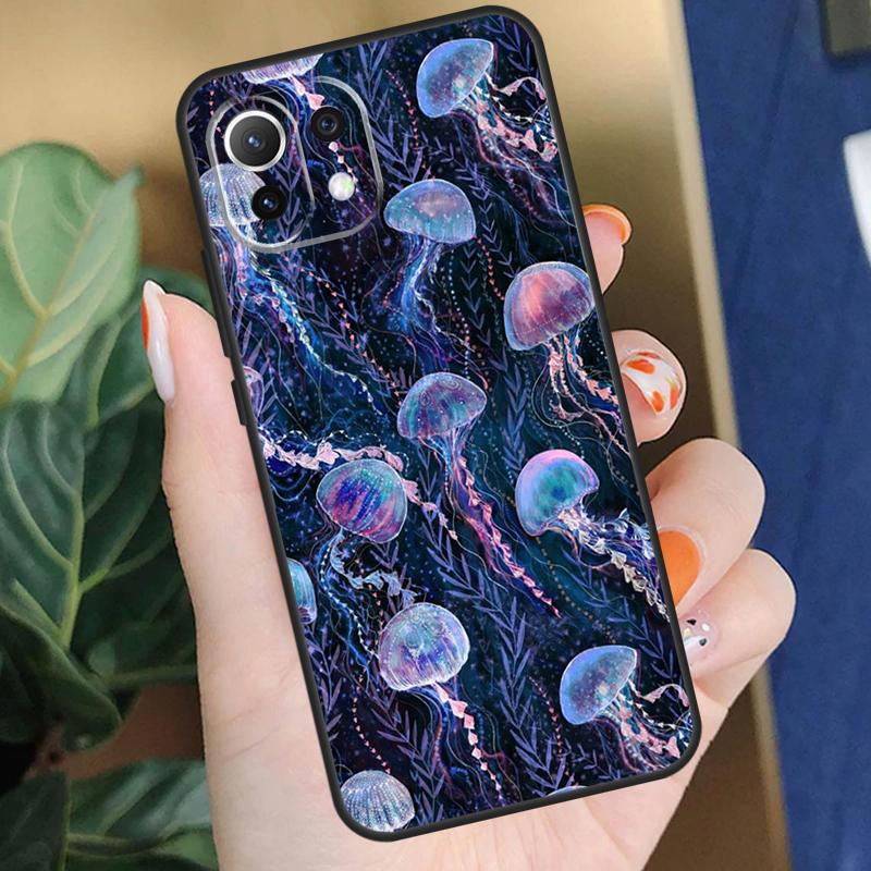 Чехол-медуза для Xiaomi 13 14 11T 12T 13T Pro 12 Lite 12X POCO X3 X5 Pro F3 F4 X4 M5s C65 F5