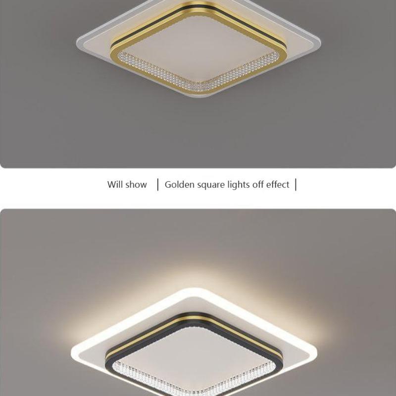 LED Ceiling Light Lamp Home Indoor Decor for Bedroom Foyer Aisle Corridor Fixture Creative Geometry Light