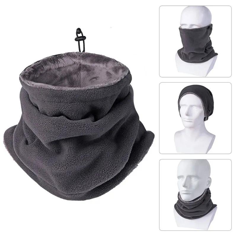 Herren Damen Winter Fleece Loop Schal Motorrad Radfahren Ski Sport Schlauchschal