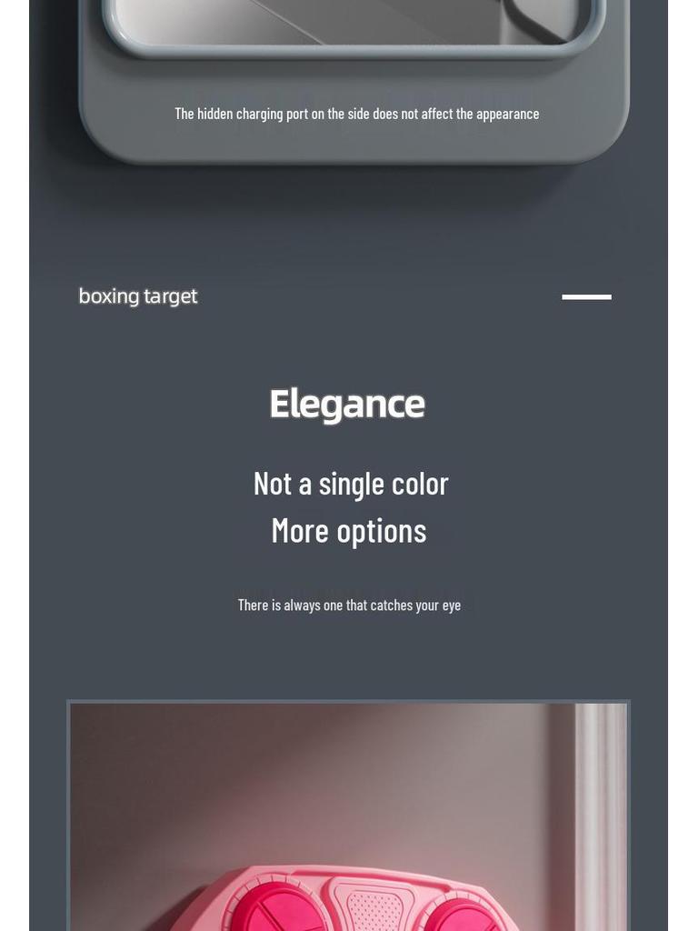 Kids' Electronic Music Boxing Target: Rhythm Training & Stress Relief Toy