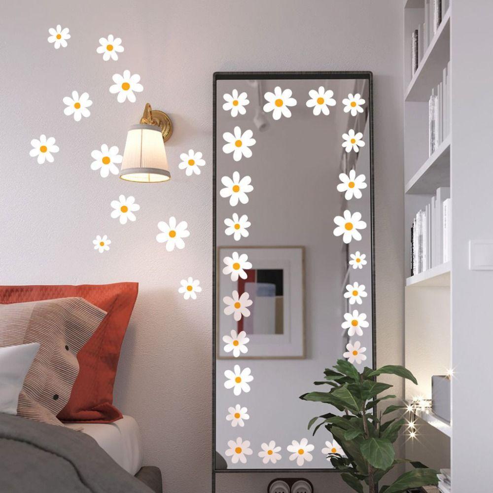 30x60 см Наклейки на стену Самоклеящиеся DIY Наклейки для декора детской комнаты Цветок Окно Наклейка для спальни Гостиной Домашний Декор