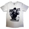 Унисекс Футболка Joan Jett & The Blackhearts: Штриховка (Средняя)