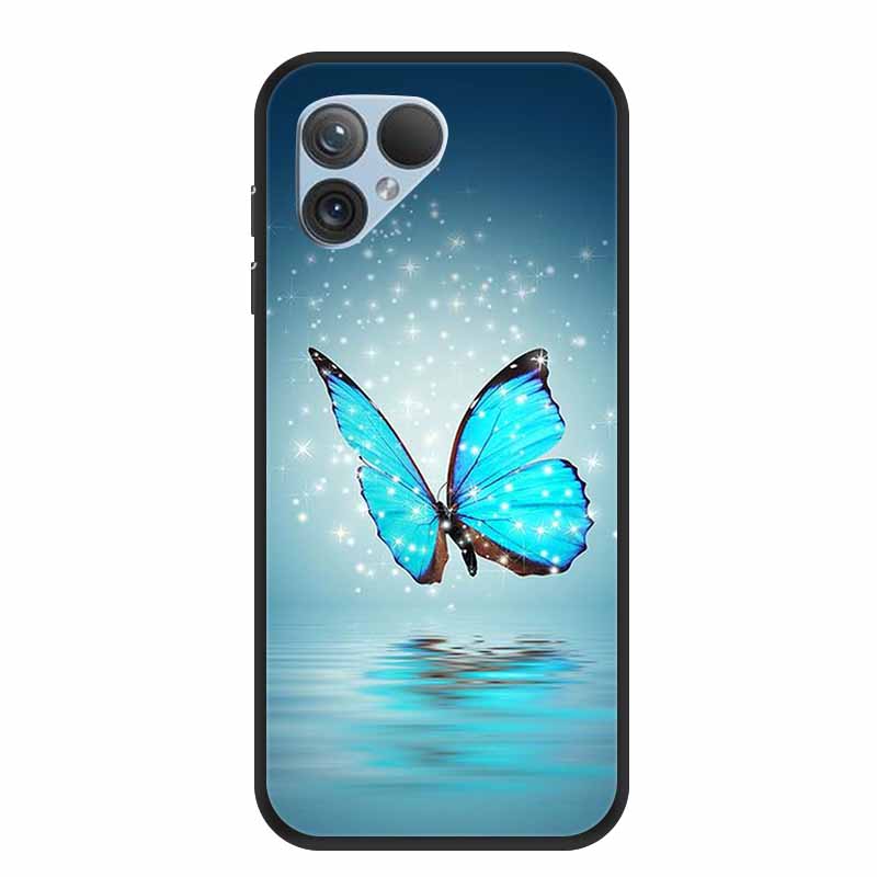 Чехол для Fairphone 5 6,46" ТПУ Животные Мягкий Силиконовый Бампер Задняя Крышка Чехлы для Телефона для Fairphone5 5G Волк Крутой Защитный Fundas