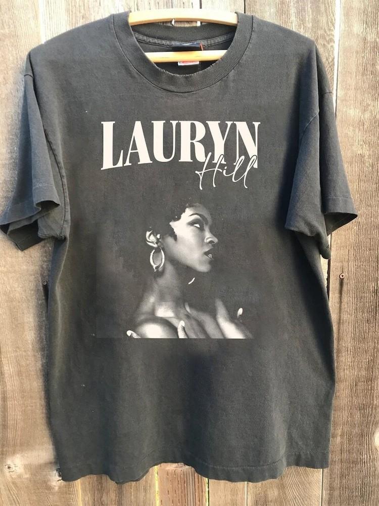 Графическая футболка Lauryn Hill 90-х, Концерт 2024 для Мужчин Женщин Унисекс Футболка KH10174 Унисекс Футболка
