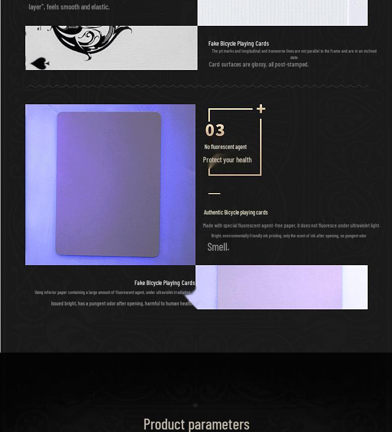 Оригинальные игральные карты Bicycle для внутреннего рынка США