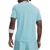Under Armour SS26 Техно-игровой однотонный мужской топ-футболка с круглым вырезом 6009833-425