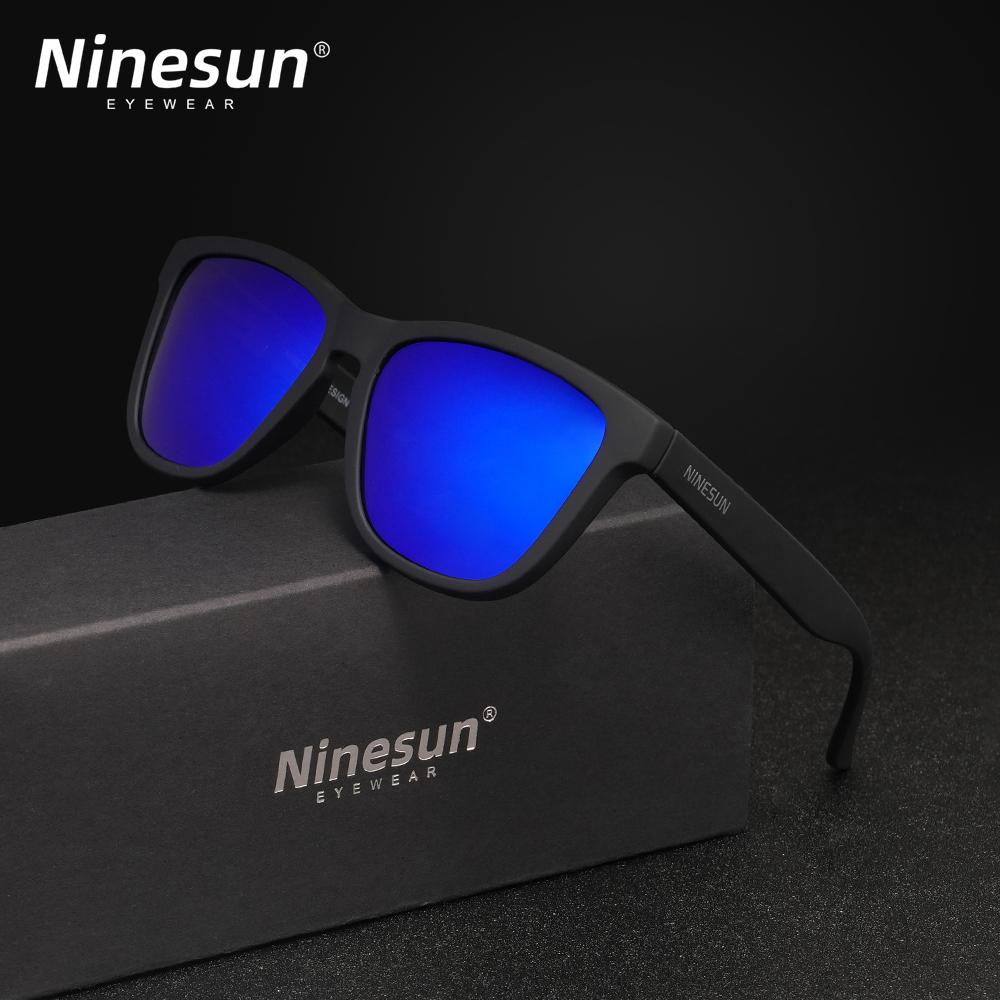 NINESUN Модные мужские солнцезащитные очки поляризованные UV400 солнцезащитные очки сверхлегкие TR90 женские очки для рыбалки вождения на открытом воздухе