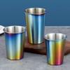400/500ML Beer Cup Wide Mouth Drinking Cup Wine Cup Stainless Steel Cup  Restaurant