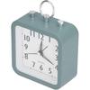 Analog Alarm Clock Battery Alarm Clock Desk Clock Simple Alarm Clock Small Table Clock for Home School Office Bedside Desk Green