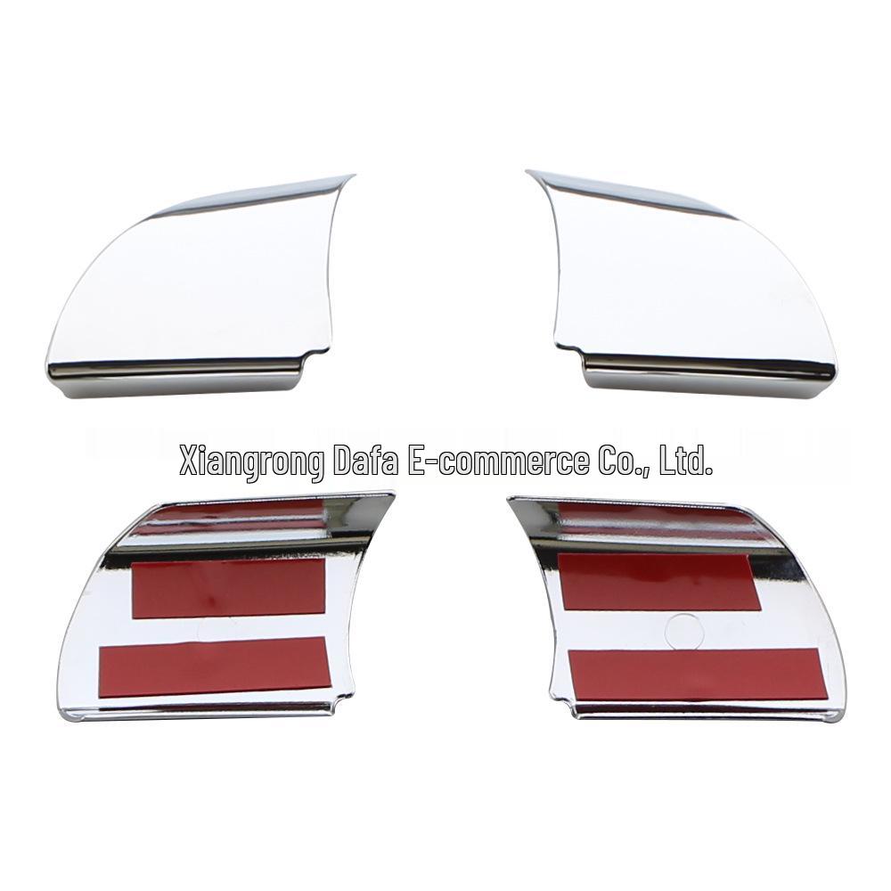 2005-2014 Ford Focus Steering Wheel Trim - Electroplated ABS Interior Decoration Patch