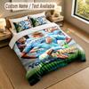 Bedding Set 1 Duvet Cover 2 Pillowcases Erling Haaland Print Soft Bed Linen Bedroom Decor