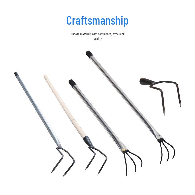 Multi-purpose Garden Grab Hook with Handle