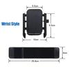 E-TREE Adjustable Portable ABS Wrist Cell Phone Holder with Telescopic Arm 360 Rotating Phone Strap for for 4-7