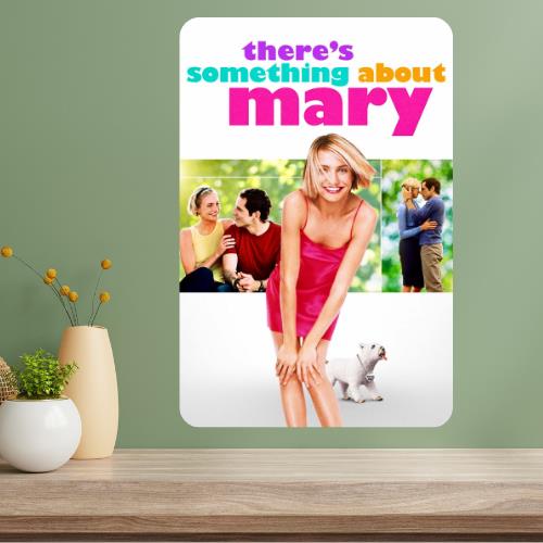 Thereaposs Something About Mary Classic Movie Metal Poster Sign