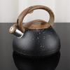 Wooden Handle Whistling Kettle 3L Gas Induction Cooker Kettle Durable Boiling Coffee Pot  Kitchen