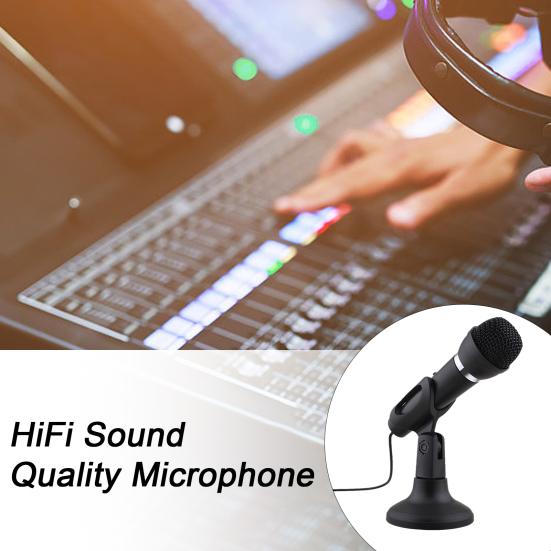 Профессиональный проводной динамический микрофон HiFi качество звука с низкой задержкой Plug and Play запись караоке 3,5 мм вокальный микрофон