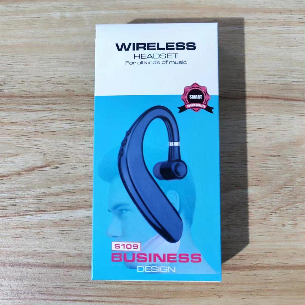 Самые продаваемые Bluetooth-наушники S109: Полностью беспроводные, безболезненные накладные, вращающиеся на 180°, долгое время работы от аккумулятора, готовы к спорту.