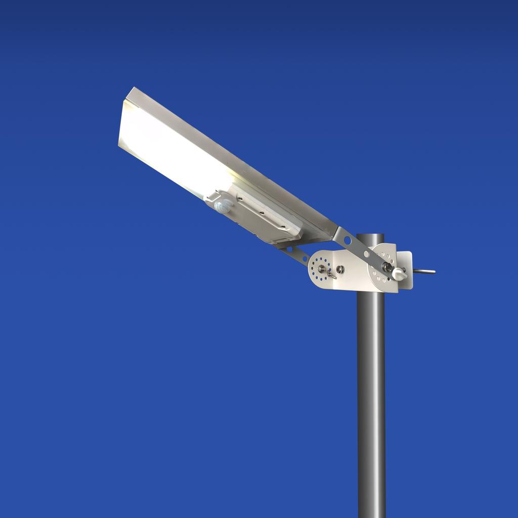 HEX 780X All in One Waterproof Auto ON OFF 3 Power Modes Solar Powered LED Street Light Solar Outdoor Garden Light