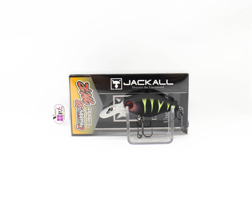 Jackall Chubby 38F MR Плавающая приманка УФ-мат Черный окунь (3228)