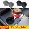For 2021-2023 Tesla Console Cup Holder Insert-Upgrade Tesla Model 3/Y Accessories Anti-Slip Silicone Center Consoles Cup Holder Cup Holders 5
