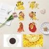 6 шт. Серия «Мир животных» Алмазная мозаика Магнит на холодильник Алмазная живопись Магнит на холодильник Наклейки на холодильник для холодильников и белых досок