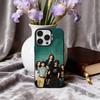 Grungy P-Pearl Jam Bnd Phone Case For iPhone17,16,15,14,13,12,11 Plus,Pro Max Candy Silver Plated Inside Cover