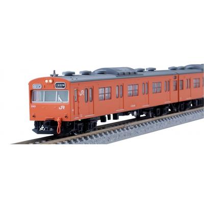 Пригородный поезд серии JR 103 серии TOMIX N, технические характеристики JR West Japan, черный пояс, оранжевый, базовый набор, 98455, модель железнодорожной магистрали