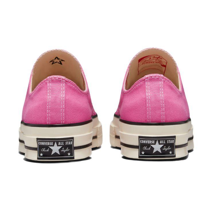 Converse Розовые кроссовки унисекс Chuck 70 Low Egret Black 172681C