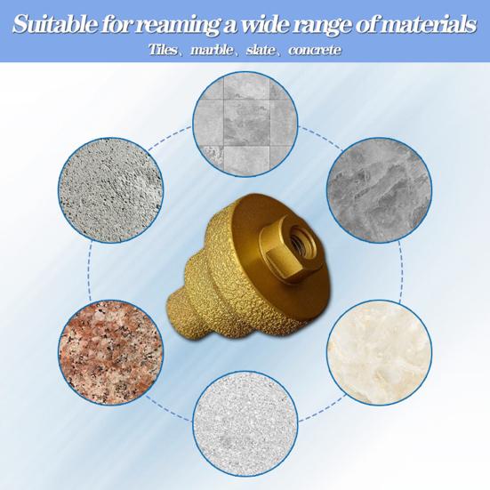 1/2 шт. алмазные ступенчатые сверла-пагоды, расширители отверстий, устойчивые к коррозии, многослойные конические сверла-расширители отверстий