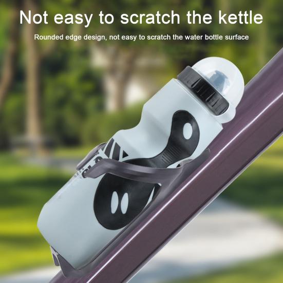 Bike Mount Water Bottle Holder High Strength Easy To Install Universal Fit Bike GPS Tracker Anti-Theft Water Bottle Cage for AirTag