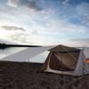 OneTigris Waterproof Shelter Ground Leisure Mini Tent Mat Sheet, Mat, Sheet, Tarp, (Brown)