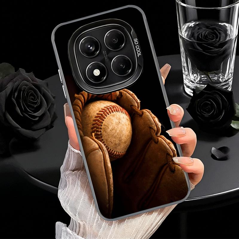 Baseball Sport Shockproof Phone Case for Xiaomi Redmi Note 15 14 13 12 Pro Plus 11 11S 11T 5G Cover Anti Fall Fundas