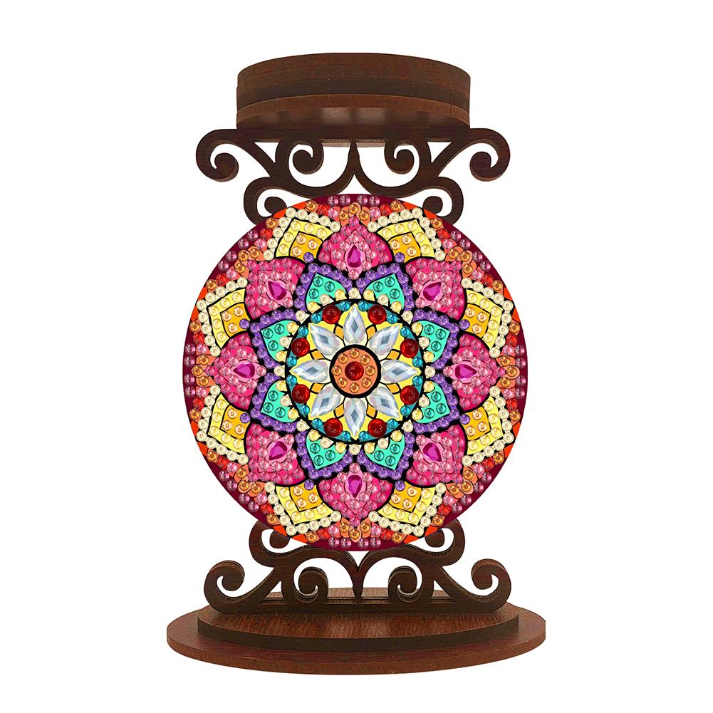 Animals Tabletop Candlestick Holder Ornaments Aromatherapy Candle Holder 5D DIY Diamond Art Mini Candle Holder for Art Crafts