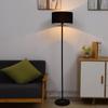 Modern LED Floor Lamp Lighting Fixture Drum Shade E27 for Bedroom Study Room Black/Gold/White
