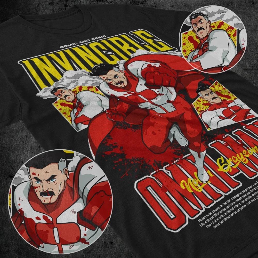 Omniunisex Tshirt Image Comics Tv Series Robert Kirkunisex Prime Invincible