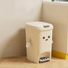 Foot Pedal Trash Can for Kitchen, Waste Bin Home Office And Restroom
