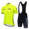 20 Styles Strava Cycling Jersey Set Breathable Quick-Dry Bike Shorts Road Mountain Biking Unisex