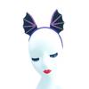 Gothics Sequins Bat Hairband for Adult Kids Cosplay Party Costume Day of the Death Bat Headpiece Halloween Accessories