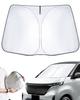 LANTU Sunshade for Nissan Windshield Perfect UV Custom Parts for Car Compatible with the 2022 Sunshade with Enhanced Foldable Easy Installation and