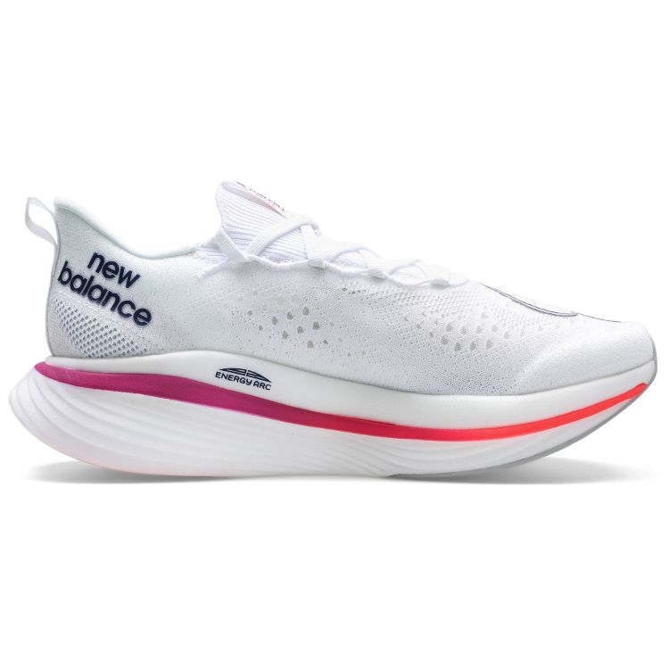 New Balance Женские кроссовки FuelCell SuperComp Elite v3 White Blue Magenta Victory-Blue WRCELLE3