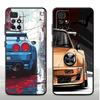 JDM Спортивный Автомобиль Чехол для Телефона для Xiaomi Redmi A1 A2 Plus K40 K80 Pro A4 13C 9 10 A3 A5 12C 14C