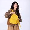 2026 Новые Классические Однотонные Вельветовые Милые Рюкзаки для Женщин Высококачественный Внутренний Карман на Молнии Большой Вместимости Школьные Сумки