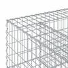 Gabion Raised Bed Silver