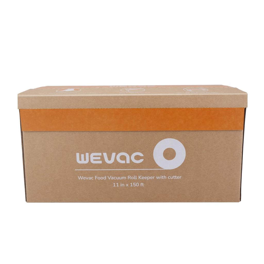 Wevac 28cmx45m Vacuum Packing Vacuum Packing Vacuum Replacement Vacuum Freely Easy to Low Temperature Vacuum Packing Vacuum Commercial Home Bag, Roll,