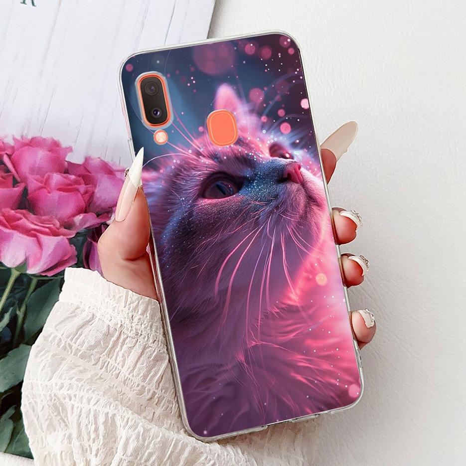 Чехол для Samsung Galaxy A20e SM-A202F Популярный Модный Расписной Чехол Мягкий Силиконовый Чехол для Телефона Для Samsung A20e A202F Fundas Coque