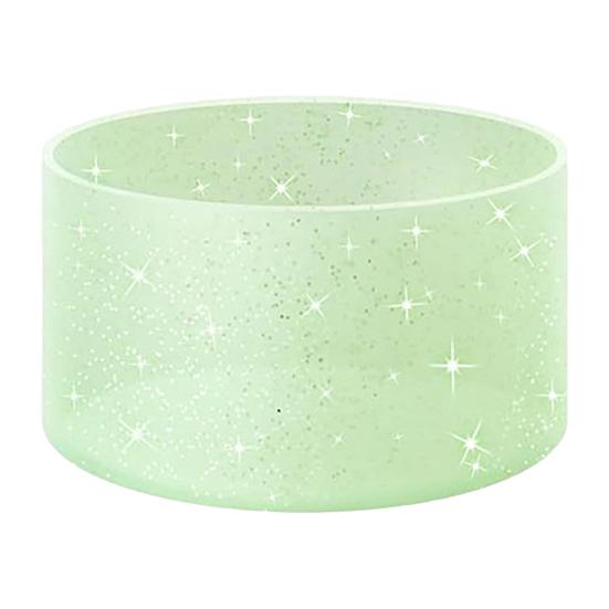 Silicone Cup Sleeve Glitter Anti-Slip Heat Insulation Cover Lightweight Water Bottle Pad