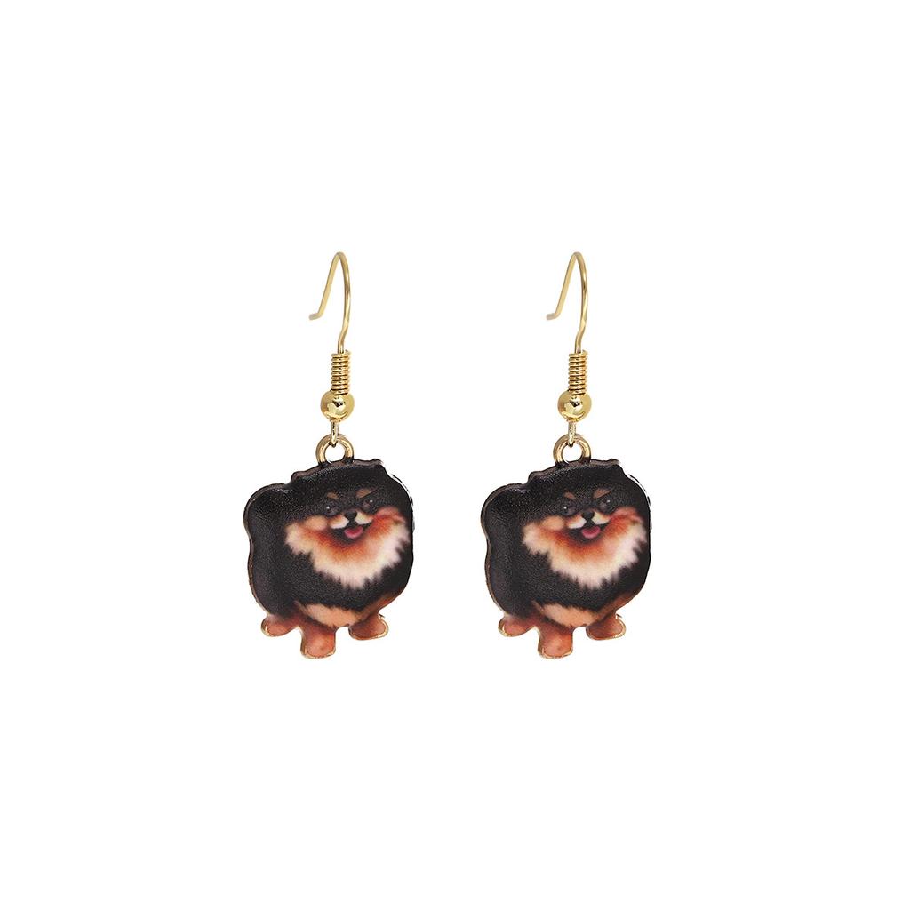 Fun Cartoon Cute Kitten Earrings, Creative Simple Earrings Animal Earrings
